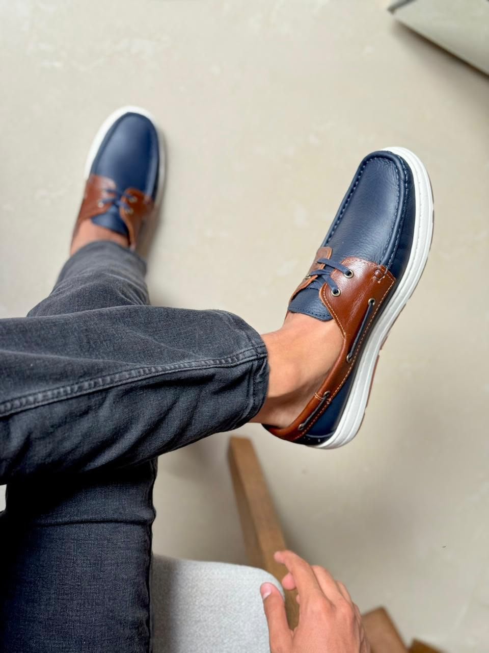 MOCASIN CUERO