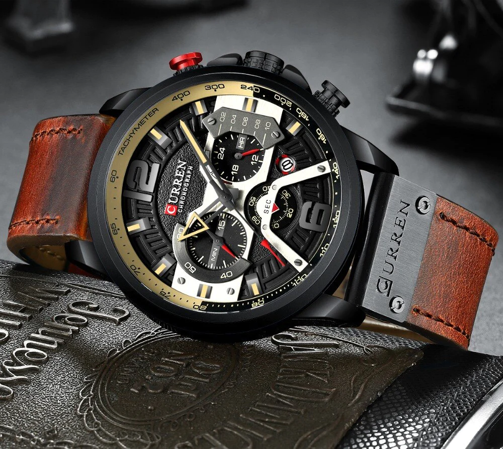 Reloj 💎 Curren 8329 Cronógrafos