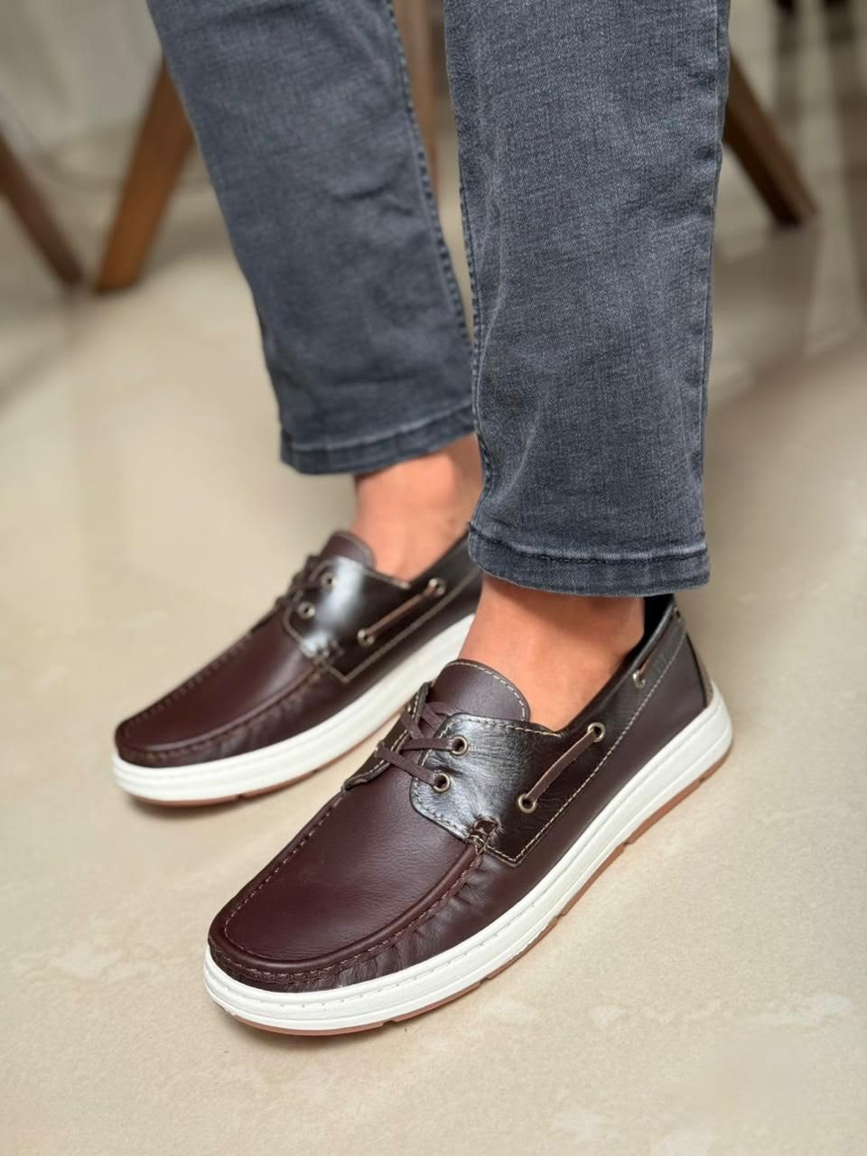 MOCASIN CUERO