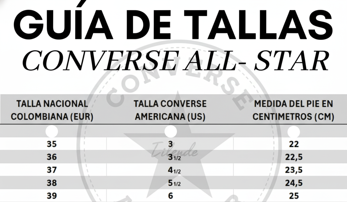 CONVERSE PLATAFORMA  IMPORTADAS